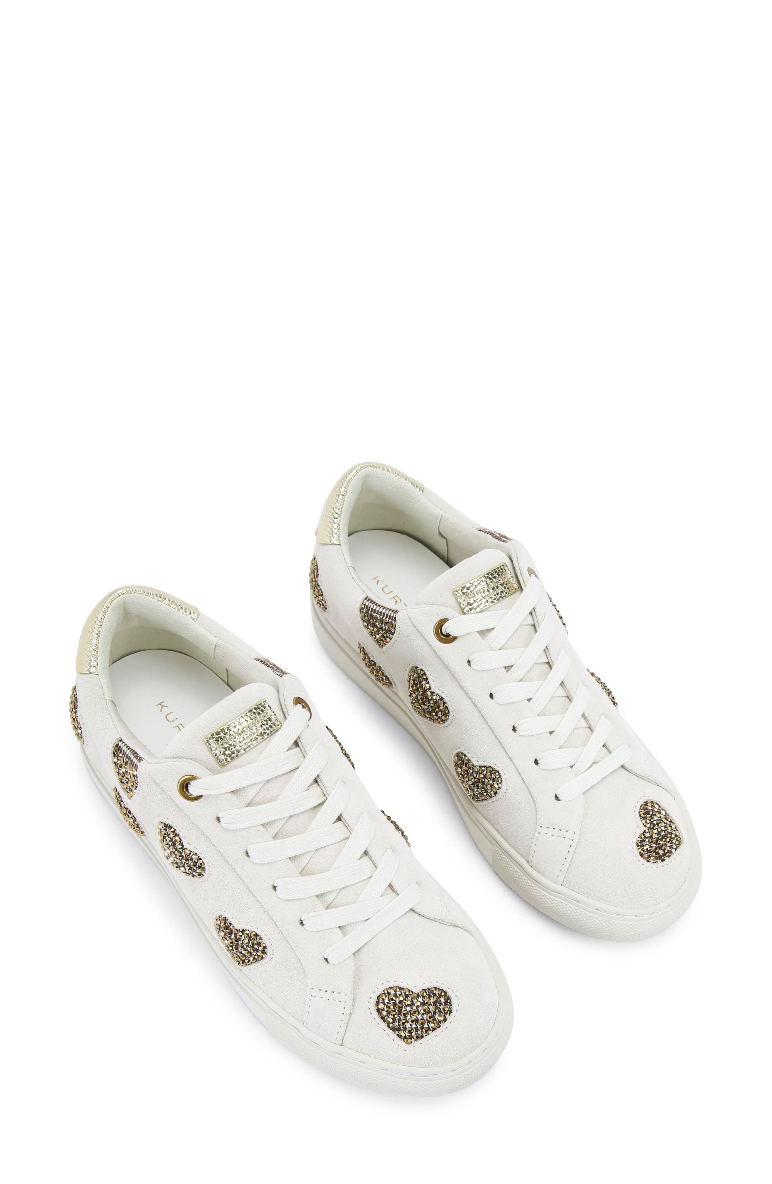 Kurt Geiger London Lane Love Sneaker, Main, color, Beige