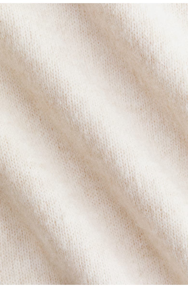 H&M Knit sweater, Alternate, color, Cream