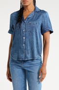 rag & bone Miramar Short Sleeve Button-Down Top