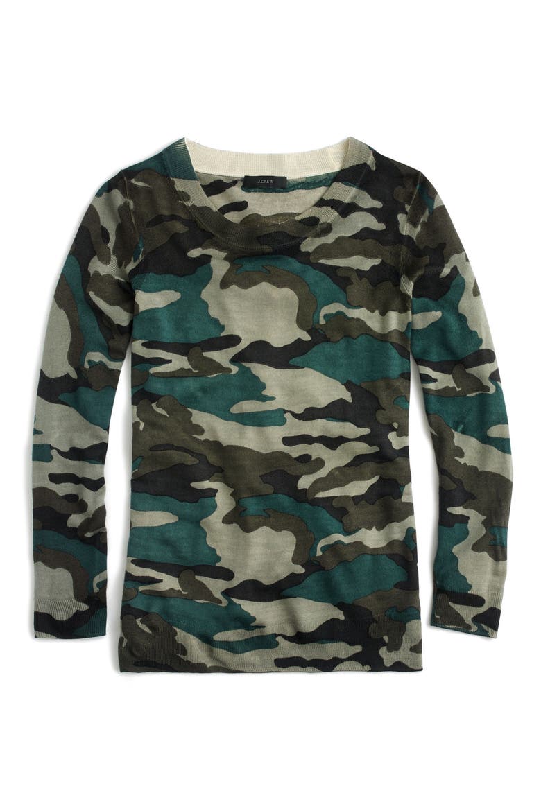 Camo Tippi Merino Wool Sweater, Alternate, color, VINTAGE SURPLUS