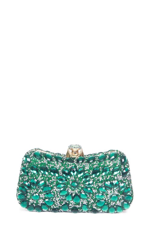 Lauren Lorraine Elegant Clutch In Green