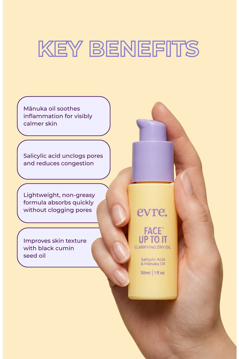 Face Up To It Clarifying Dry Oil, Alternate, color, NO COLOR