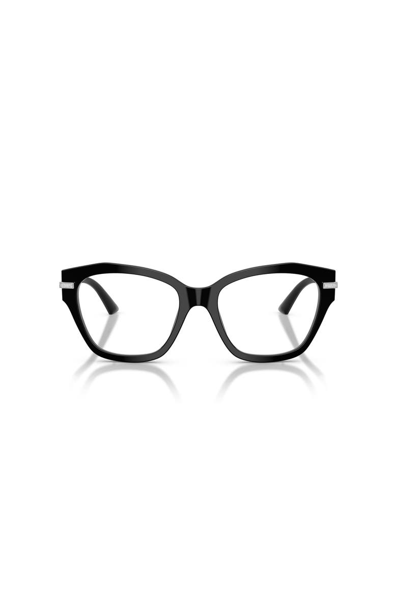 Jimmy Choo 54mm Cat Eye optical glasses, Alternate, color, Black