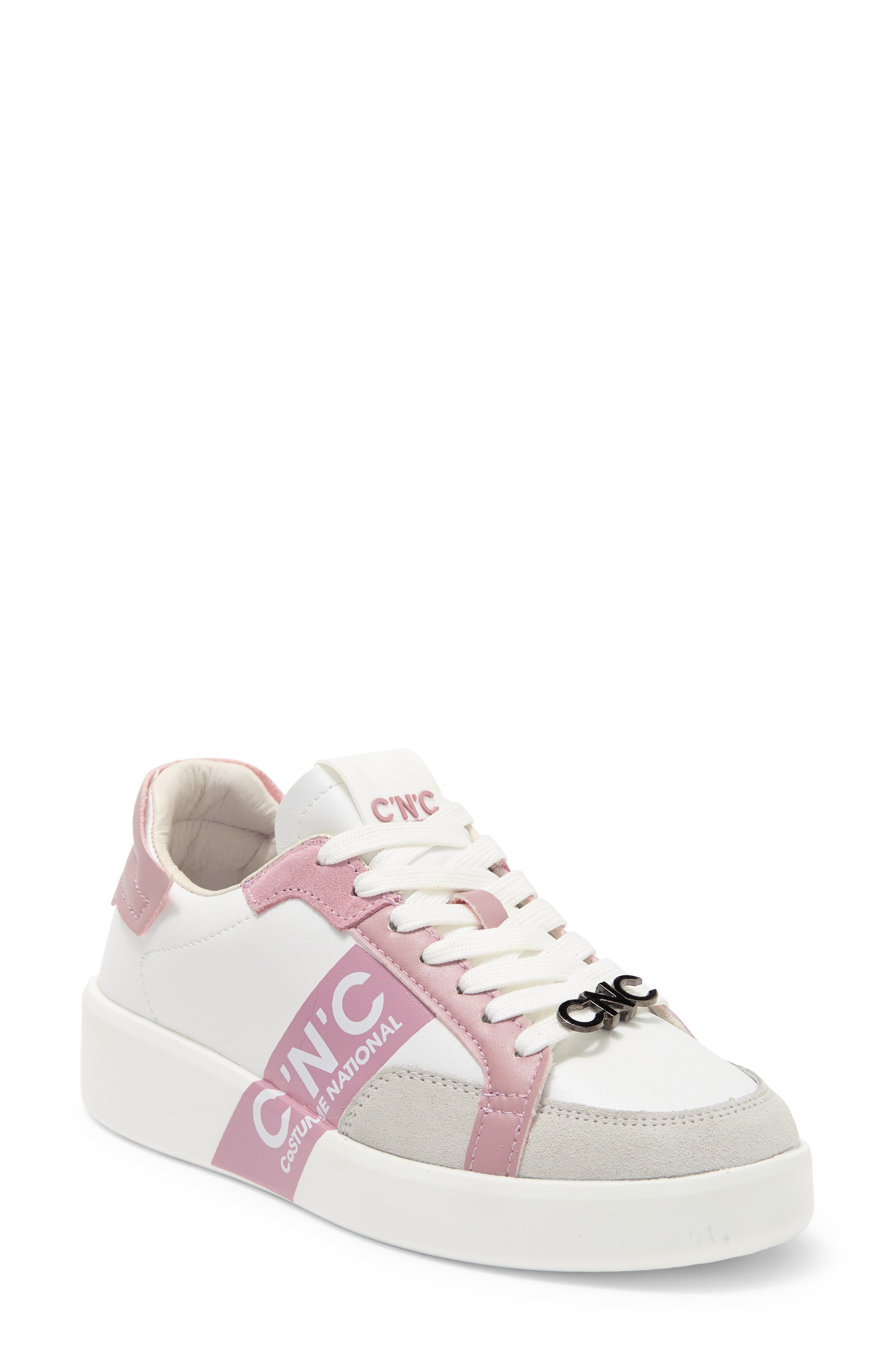 CoSTUME NATIONAL Side Logo Low Top Sneaker, Main, color, 