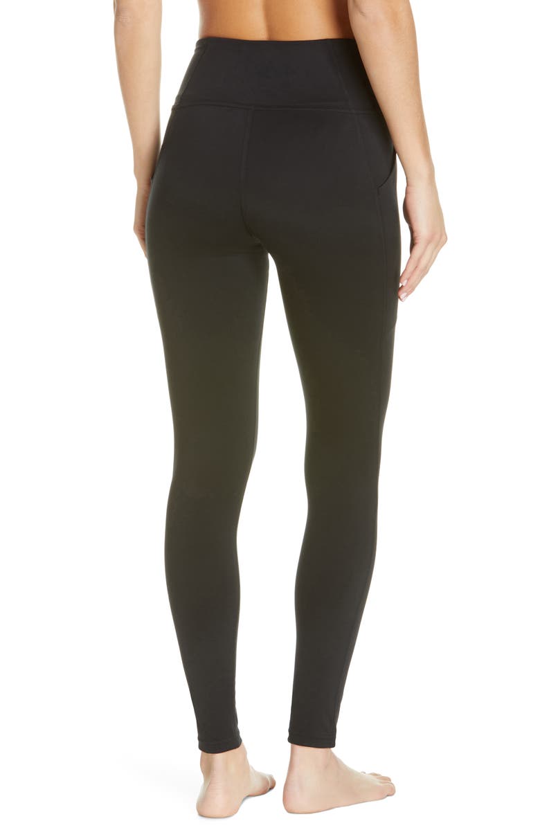 Zella Renew High Waist Pocket Leggings, Alternate, color,