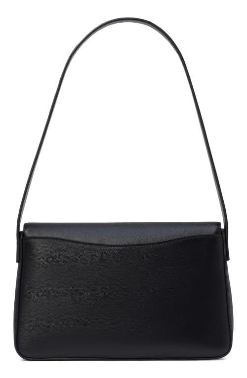 Shop Kate Spade New York Medium Katy Leather Shoulder Bag In Black