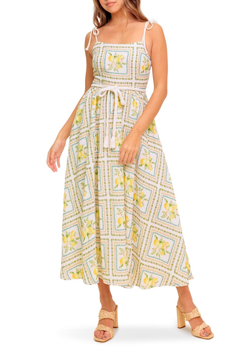 FLYING TOMATO Print Maxi Dress (Women) | Nordstromrack