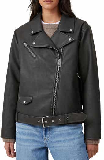 Cotton On Roman Faux Leather Biker Jacket