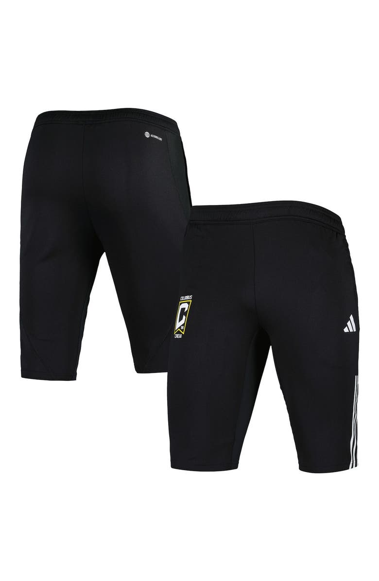 adidas Men's adidas Black Columbus Crew 2023 On-Field Training AEROREADY Half Pants, Main, color, Black