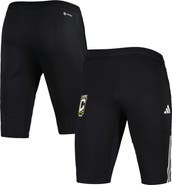 adidas Men's adidas Black Columbus Crew 2023 On-Field Training AEROREADY Half Pants