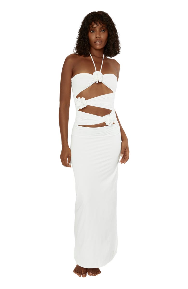 MAYGEL CORONEL Veranera bodydress, Alternate, color, Off White