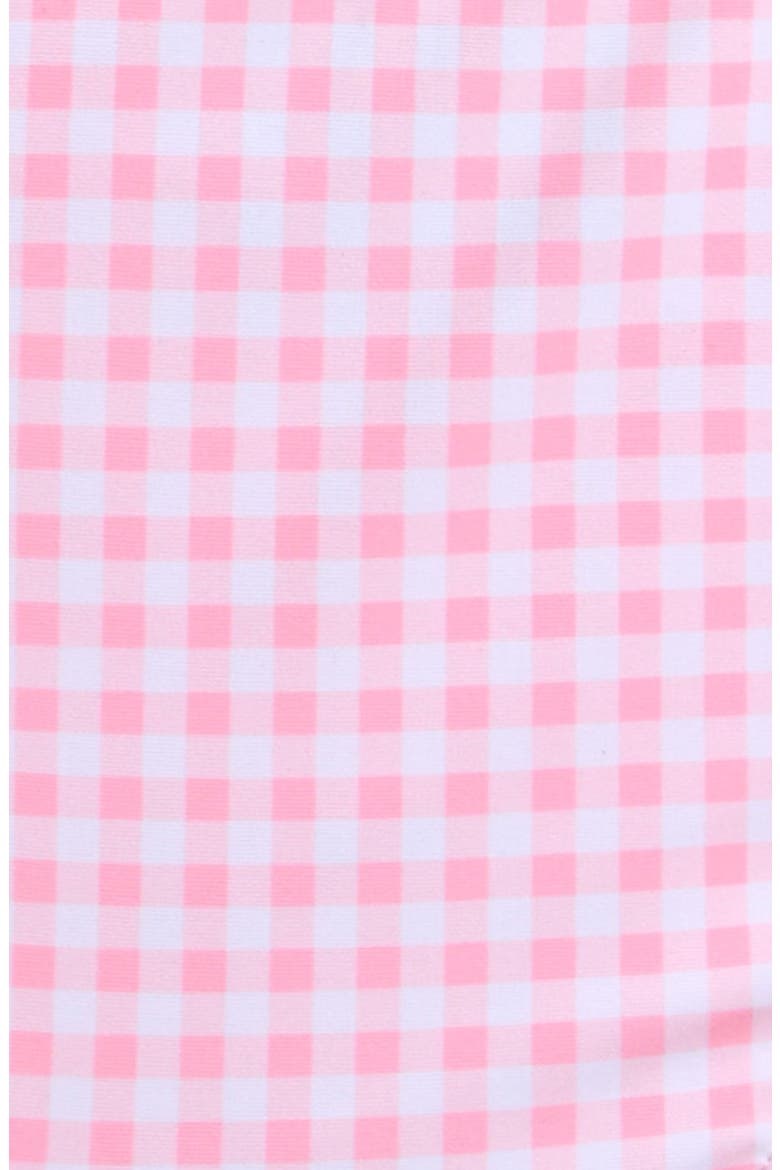 Kids' Emma Gingham Two-Piece Swimsuit, Alternate, color, LIGHT PINK