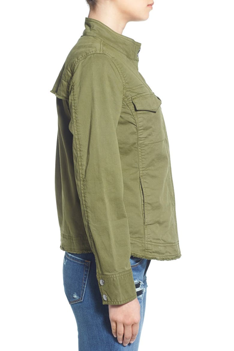 'Expedition' Shrunken Jacket, Alternate, color, OLIVE DARK