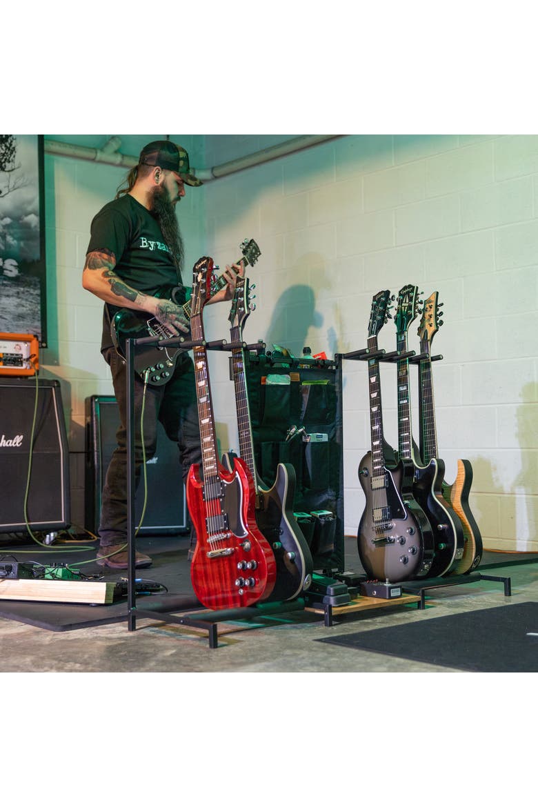 The Opener Guitar Rack | Black, Alternate, color, Black  10 Guitar