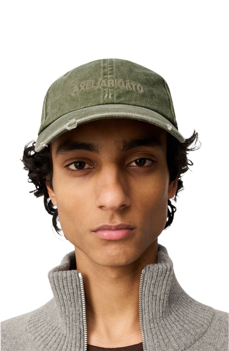 Axel Arigato AA Logo Cap, Alternate, color, Green
