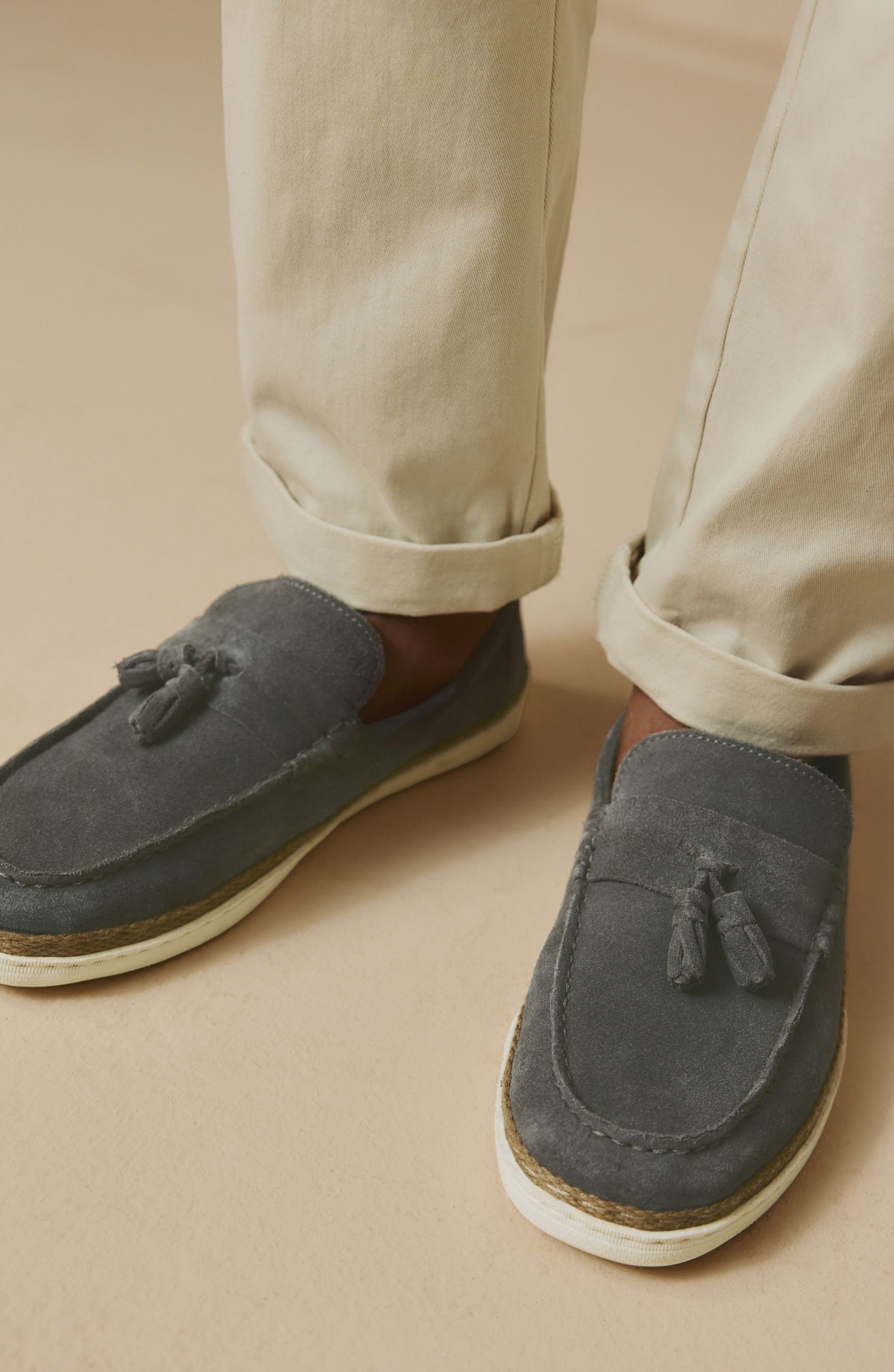 NEXT Kids' Tassel Boat Shoe, Alternate, color, 