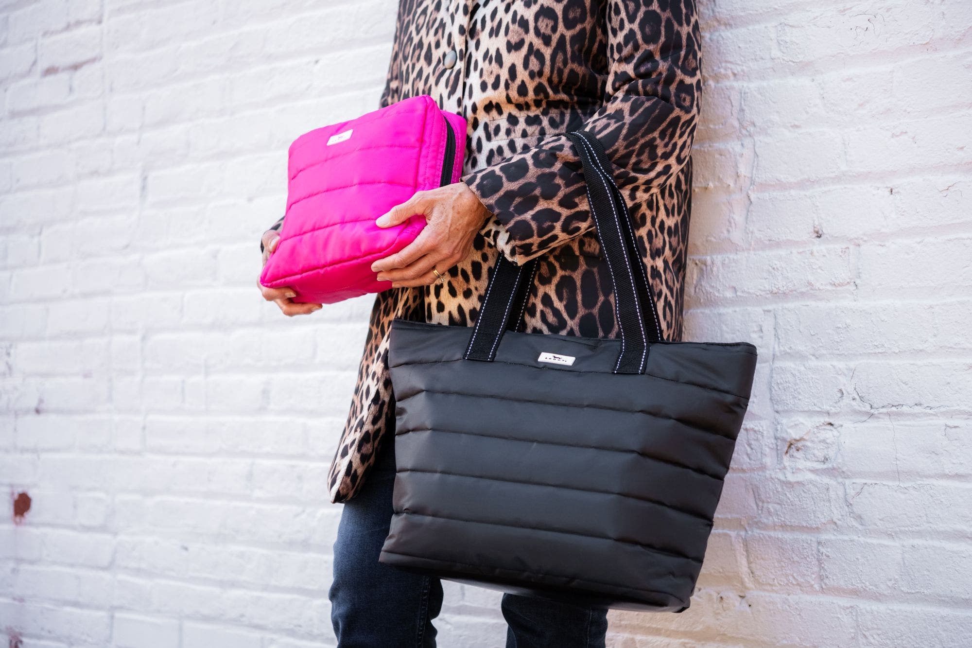 SCOUT Layover Tote, Alternate, color, Black Puffer