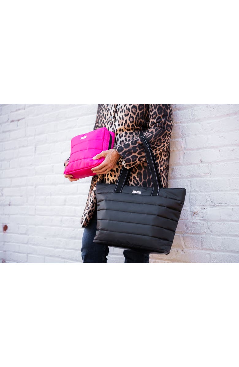 SCOUT Layover Tote, Alternate, color, Black Puffer