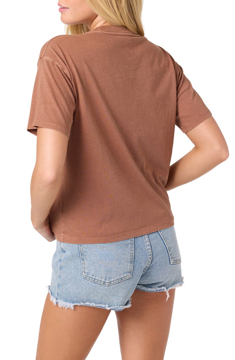 O'Neill Doodles Easy Graphic T-Shirt, Alternate, color, Carob Brown