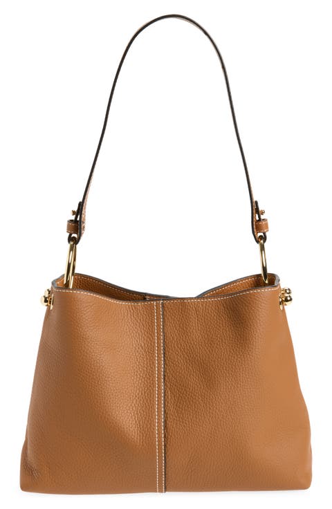 Lana Leather Hobo Bag