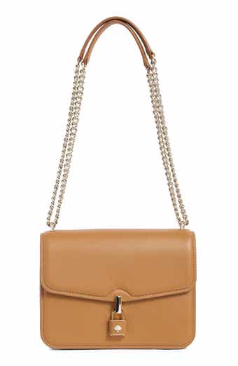 Kate Spade New York locket small grain leather shoulder bag