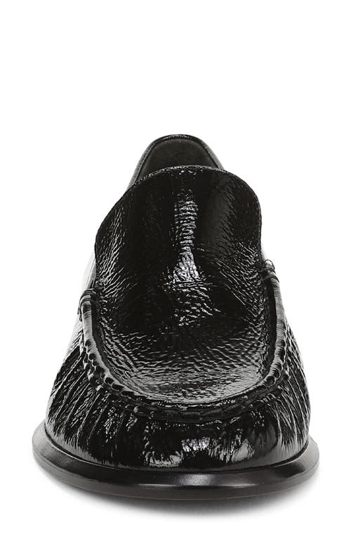 Vince Nora Patent Leather Loafers In Black