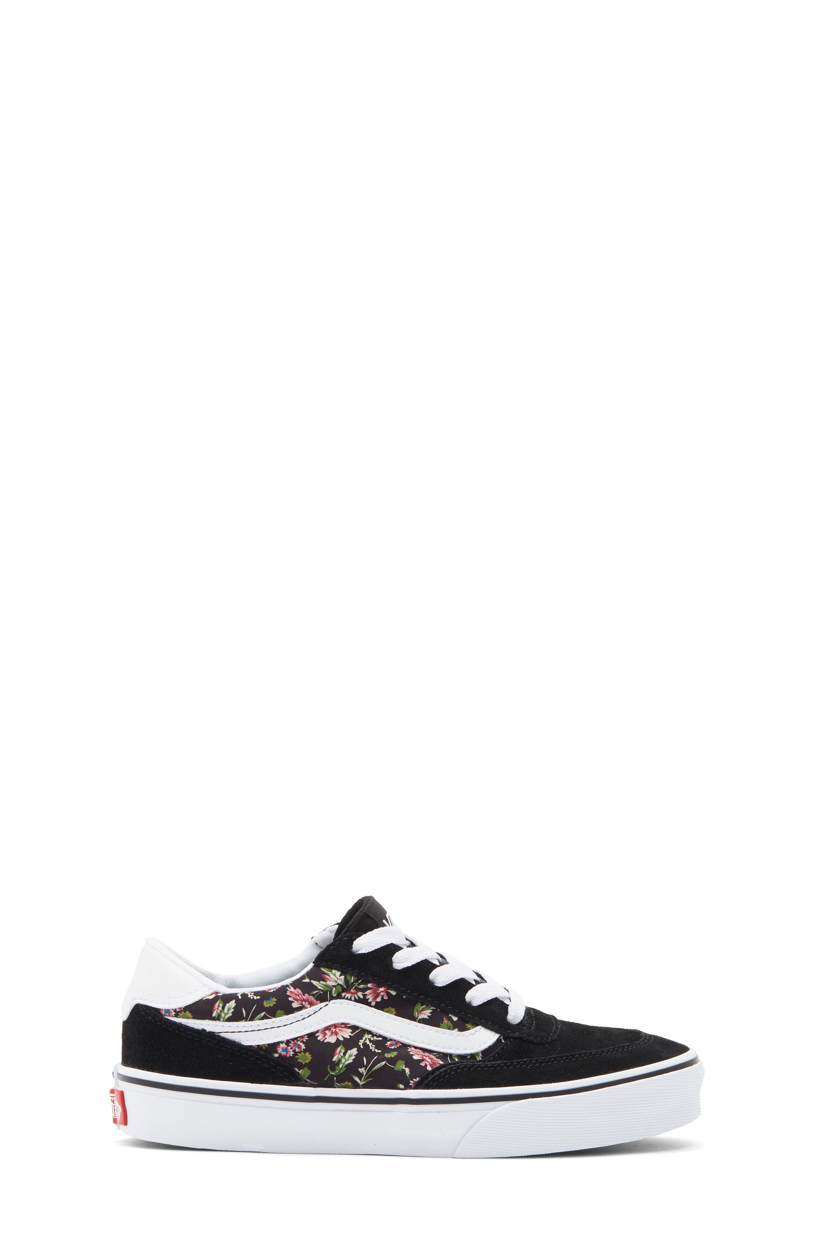Vans Kids' Brooklyn Low Top Sneaker, Alternate, color, Black