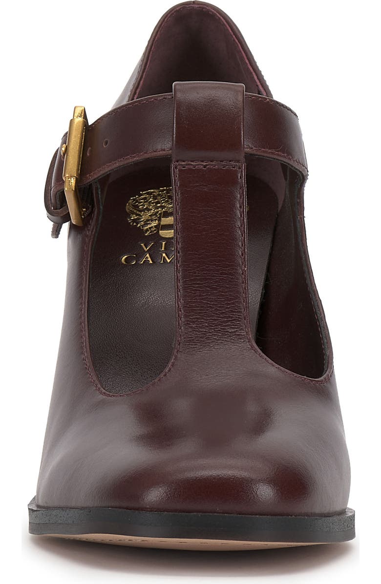 Vince Camuto Micha T-Strap Pump, Alternate, color, Rich Mahogan