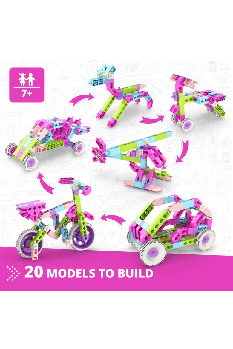 Creative Engineering, Toy Vehicle And Figure Assembly, Alternate, color, Multicolored