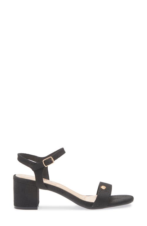 Wild Diva Lounge Laisha Heel Sandal In Black
