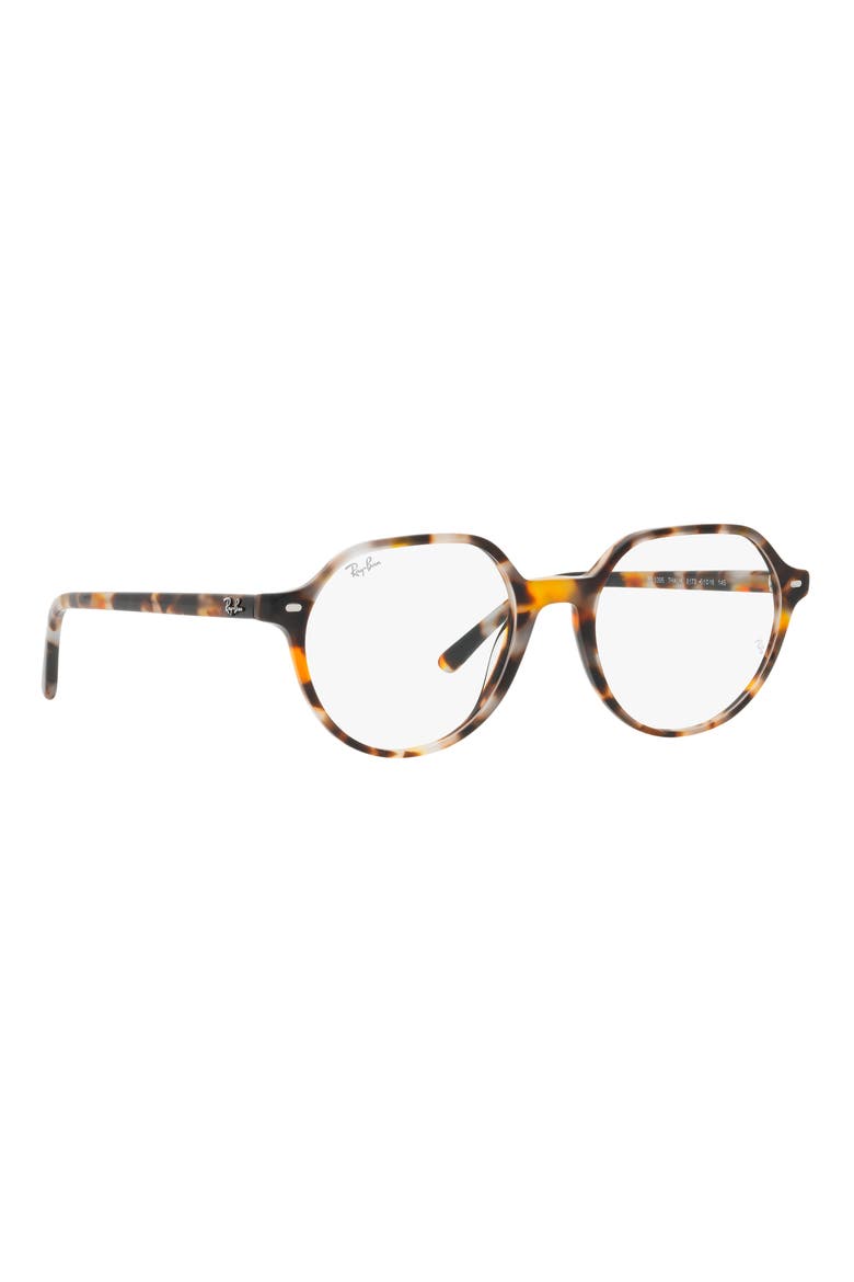 51mm Square Optical Glasses, Alternate, color, BROWN