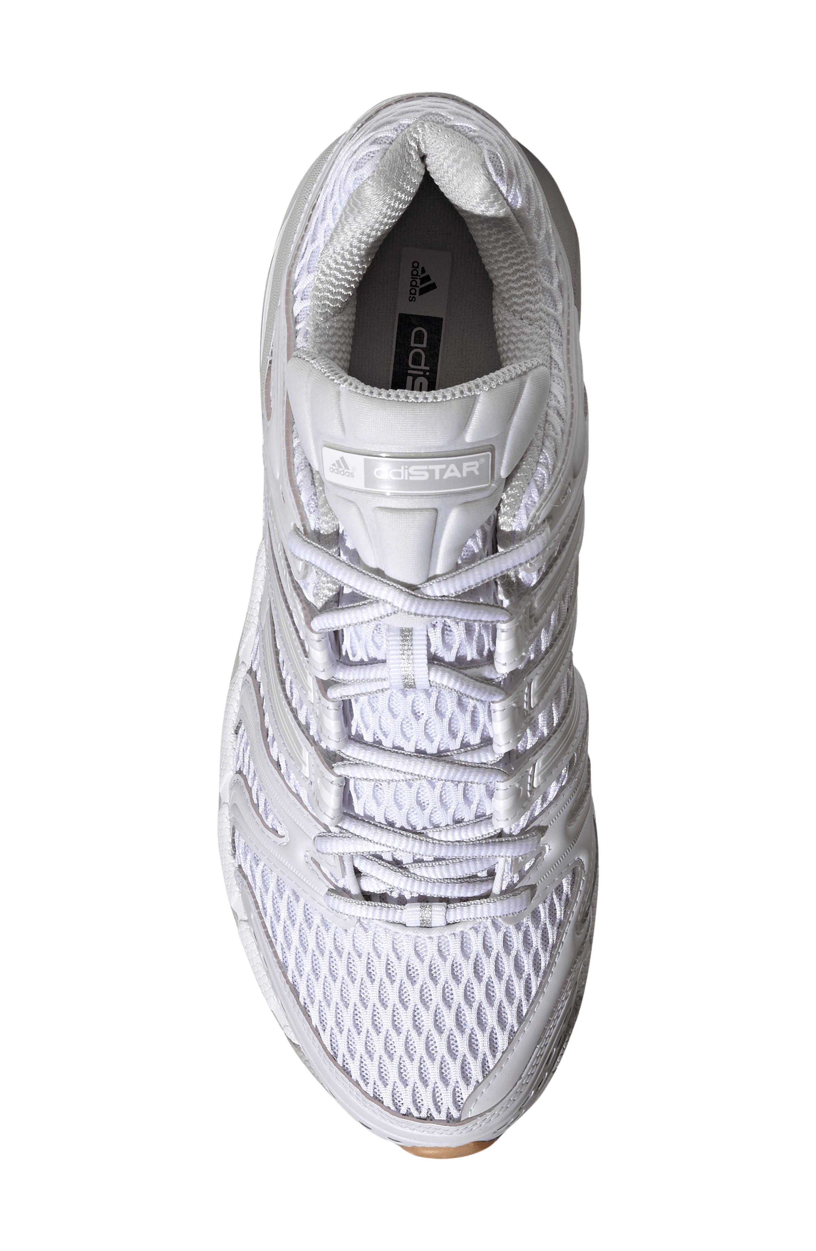 Adistar Control 5 Sneaker, Alternate, color, WHITE / GREY / GUM
