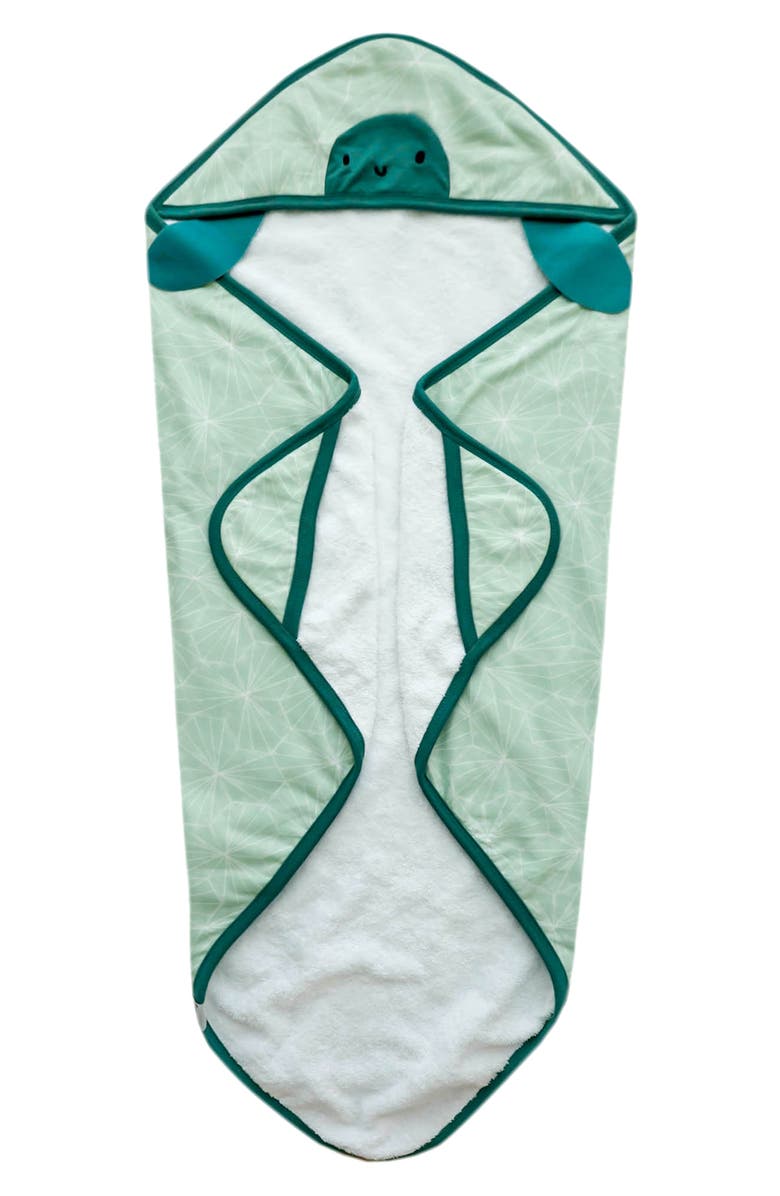 Copper Pearl Cora Character Hooded Bath Towel, Main, color, Wade