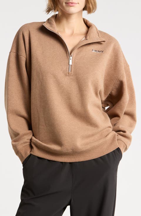 Quarter Zip Pullover Sweater