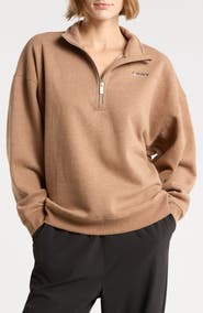 DKNY Quarter Zip Pullover Sweater