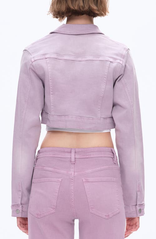 Bayeas Flora Crop Denim Jacket