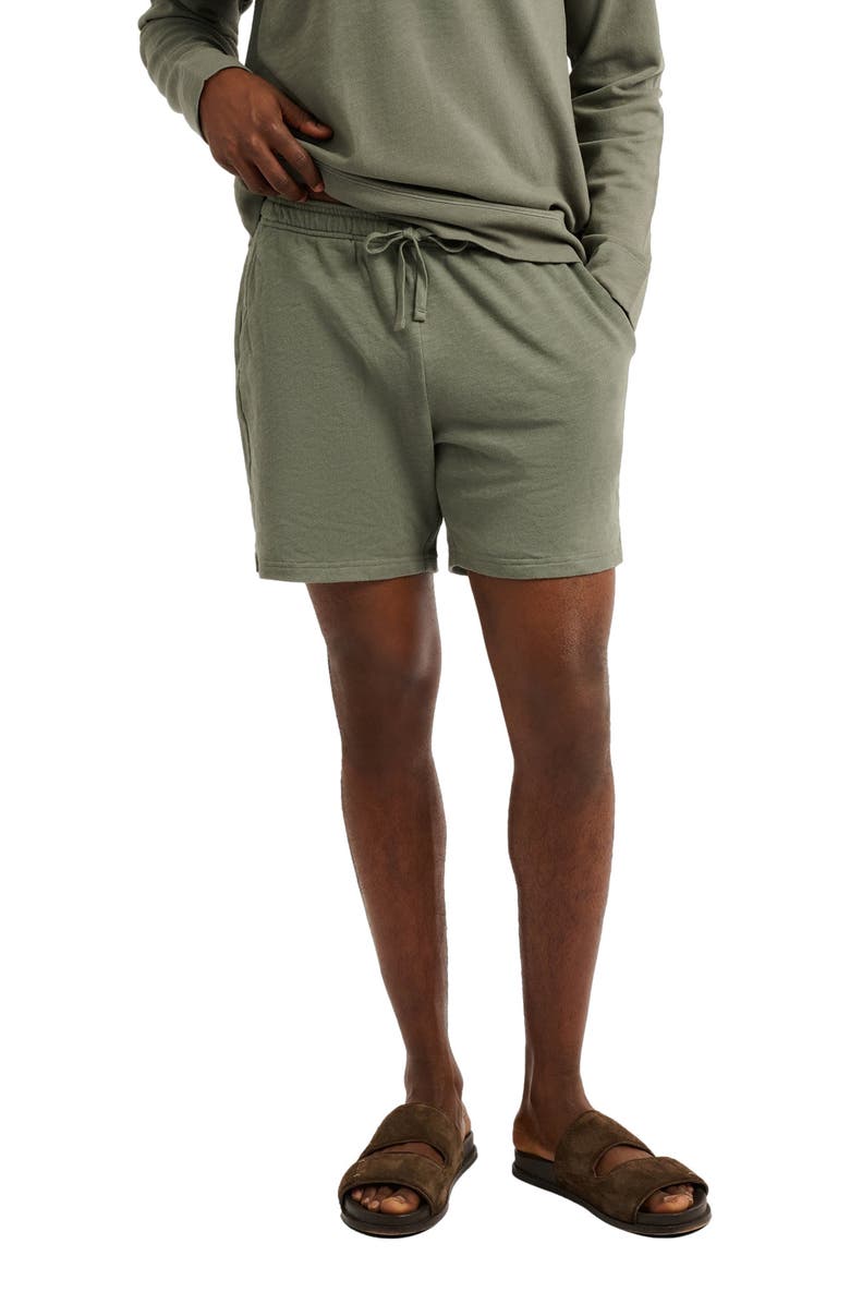 Onia Slub Terry Short 6", Alternate, color, Agave