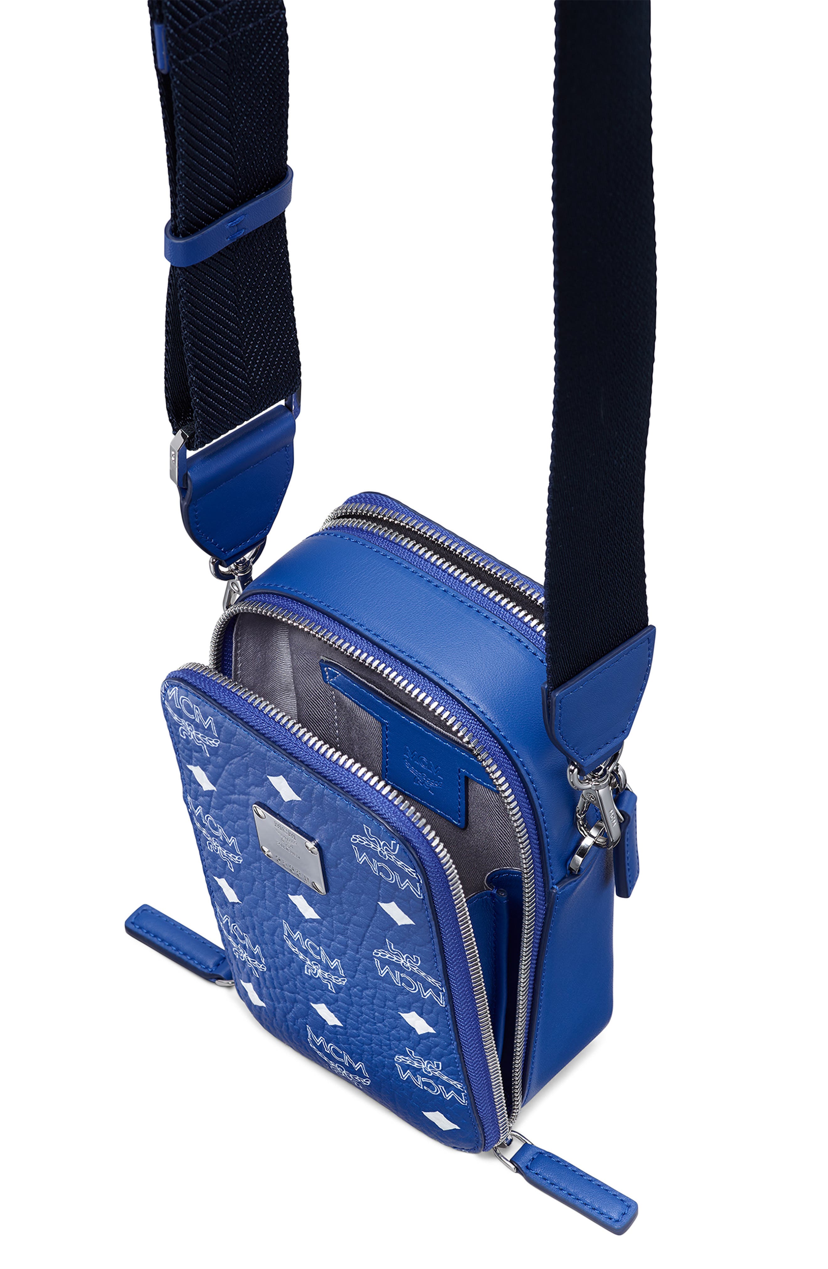 MCM Visetos Original Crossbody Bag, Alternate, color, 