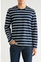 selected Navy/Natural Stripe