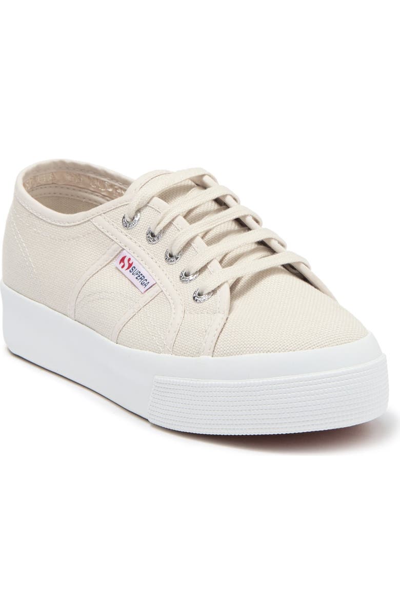 Superga 2730 Cotu Lace-Up Platform Sneaker, Alternate, color,