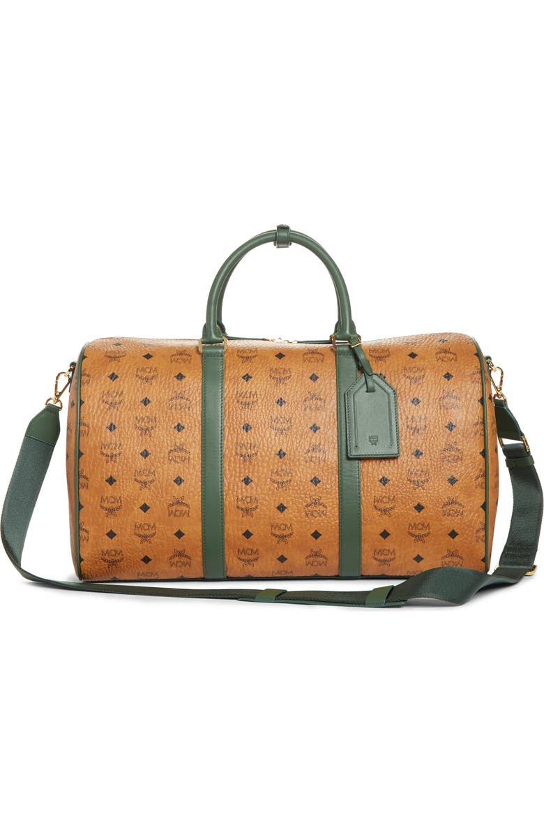 MCM Medium Visetos Weekend Bag, Alternate, color,