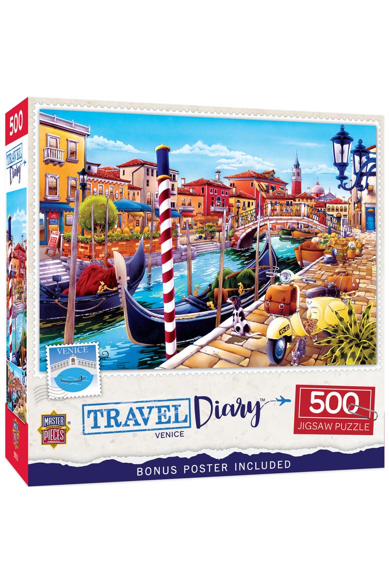 Venice 500 Piece Jigsaw Puzzle, Main, color, Multicolor