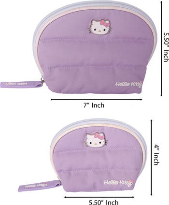 Large and Small Dome Cosmetic Travel Bag