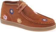 Boden Kids' Embroidered Chukka