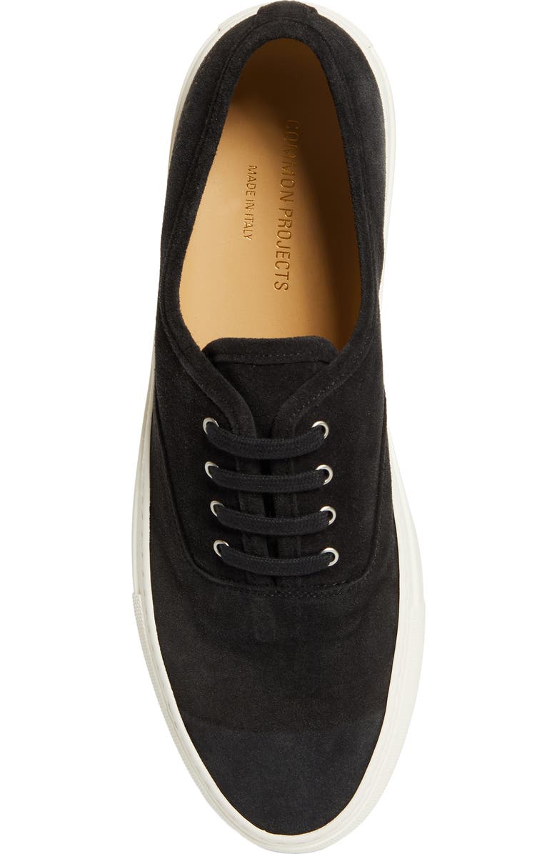 Common Projects Four Hole Slip-On Sneaker, Alternate, color, Black