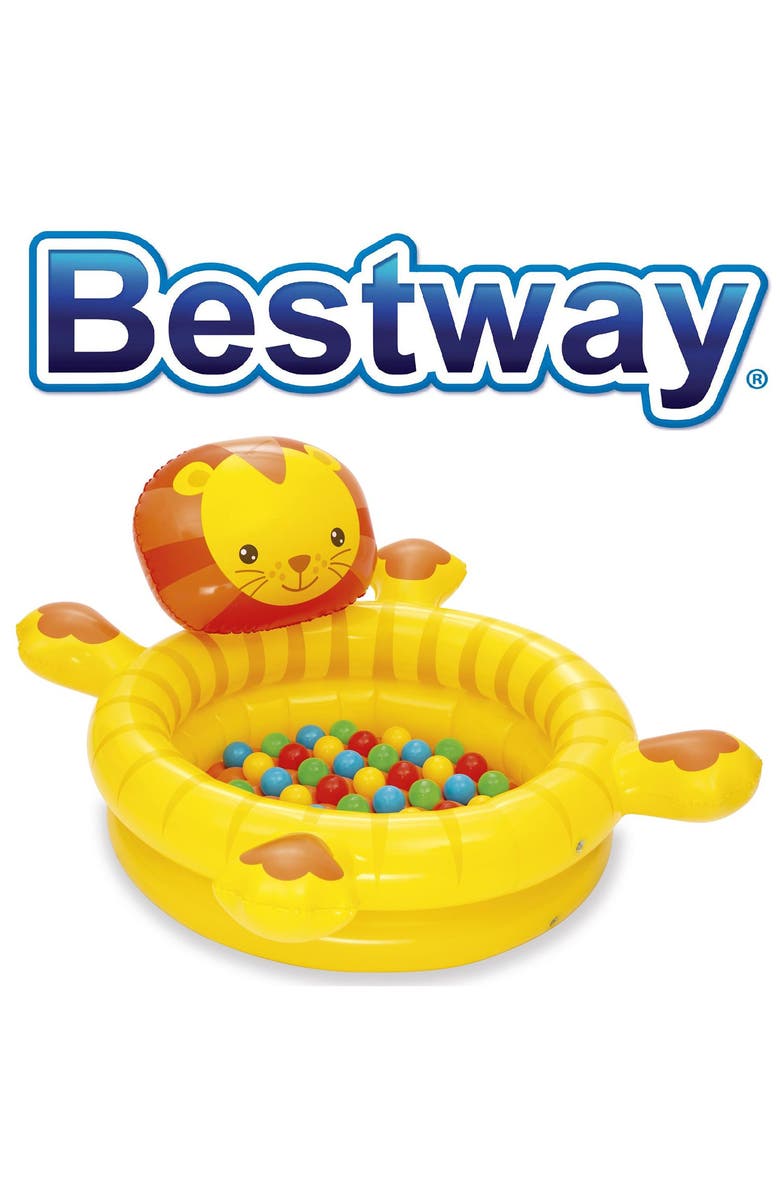 Bestway Up, In & Over Lion Ball Pit, Alternate, color, Multicolored