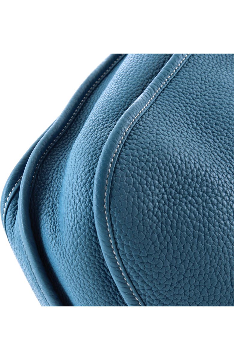 Pre-Owned Hermes Evelyne Bag Gen III Clemence GM, Alternate, color, Bleu Jean