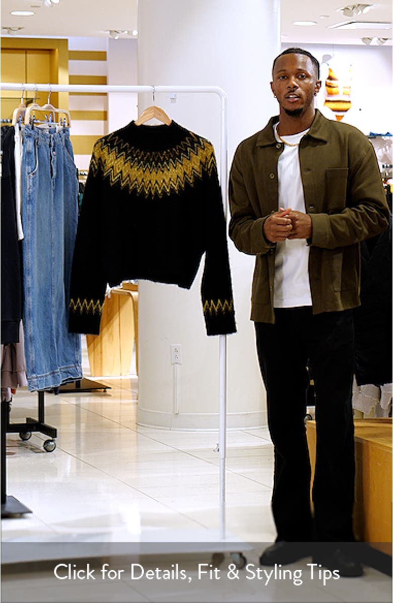 Clyde Fair Isle Sweater, sales video thumbnail