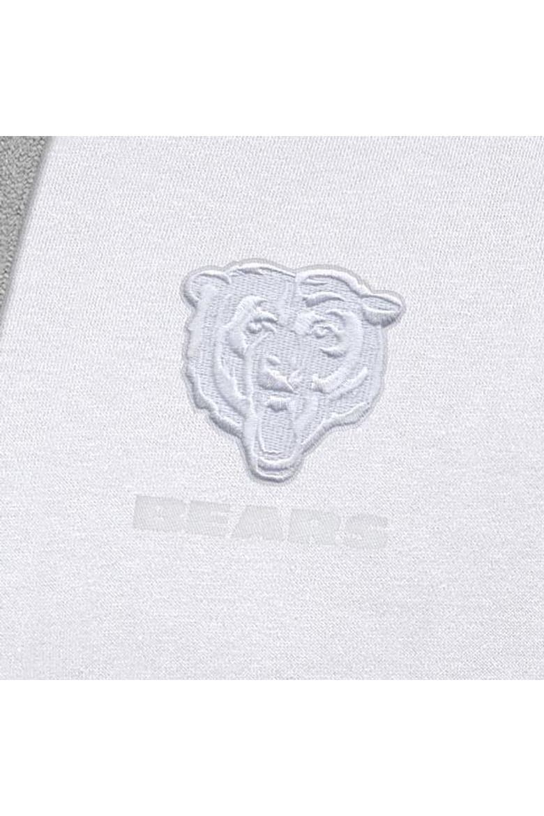 Men's Antigua White Chicago Bears Victory Pullover Hoodie, Alternate, color, White