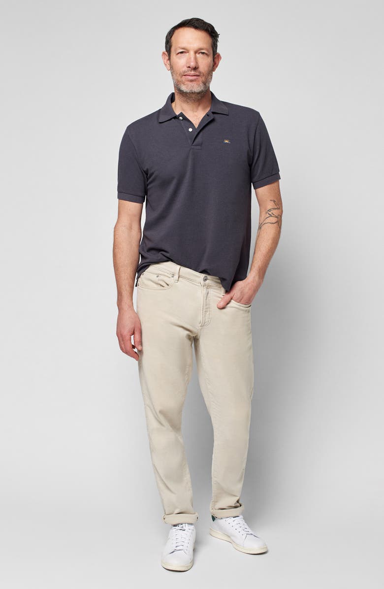 Faherty Stretch Cotton Blend Piqué Polo, Alternate, color, 